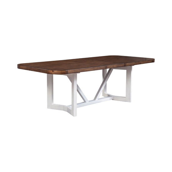 Donham Two Tone Dining Table - Mac & Mabel