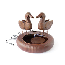 Load image into Gallery viewer, Folk Art Duck Fountain
