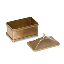 Load image into Gallery viewer, Brass Escritoire Boxes, Set of 3
