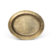 Load image into Gallery viewer, Cast Aluminum Oval Candle Tray
