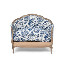 Load image into Gallery viewer, Bluebird Toile Settee

