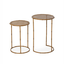 Load image into Gallery viewer, Roanoke Metal Occasional Nesting Tables, Set of 2
