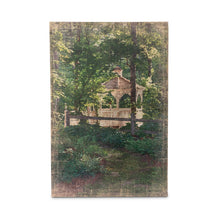 Load image into Gallery viewer, Secret Garden Gazebo Print on Canvas
