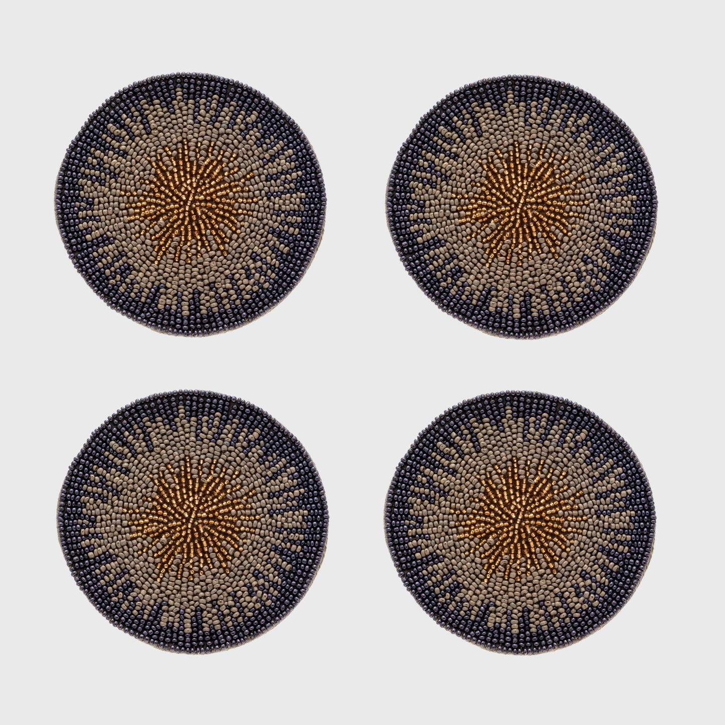 Ombre Coasters, Indigo