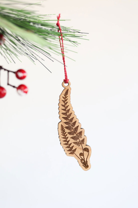 Fern Ornament - Mac & Mabel