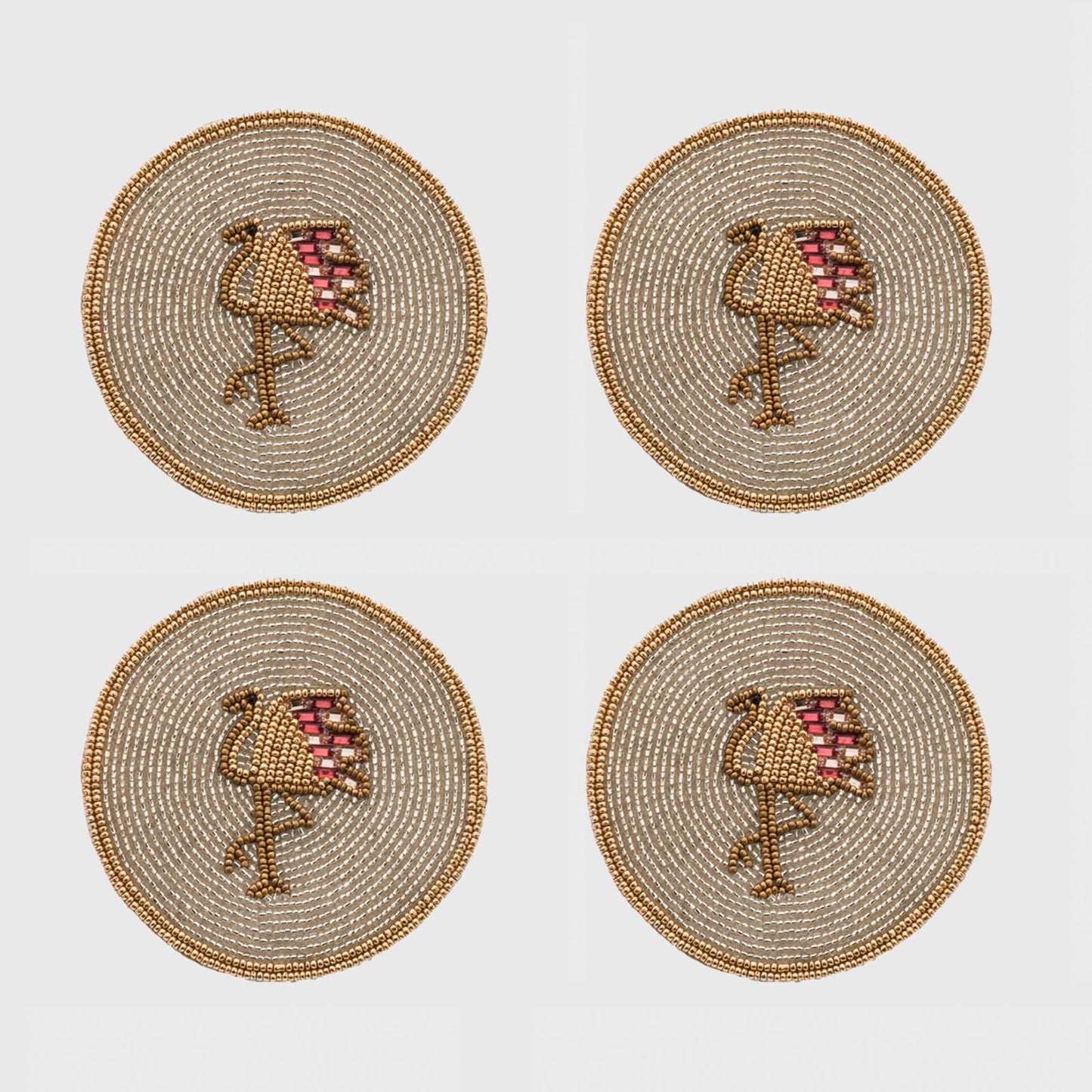 Flamingo coasters - Mac & Mabel