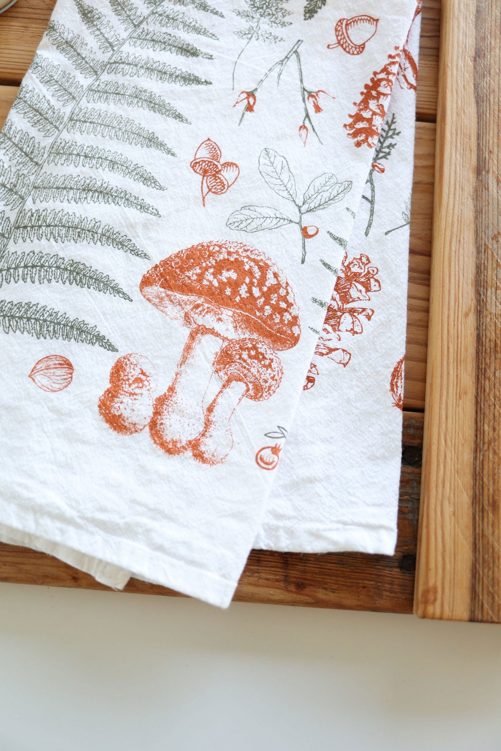 Forest Floor Tea Towel - Mac & Mabel