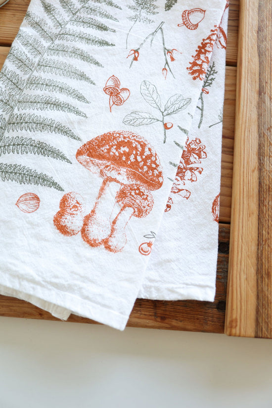 Forest Floor Tea Towel - Mac & Mabel