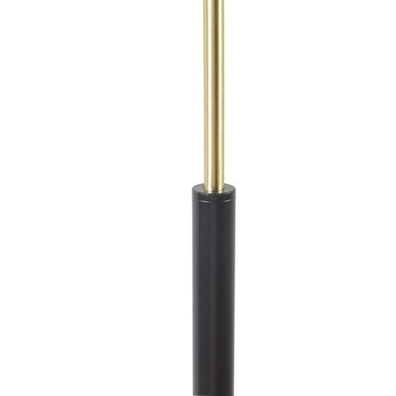 Bristol Bristol Floor Lamp - Matte Black Base/Frosted Shade - Mac & Mabel