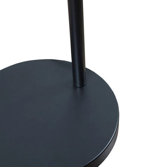 Bristol Bristol Floor Lamp - Matte Black Base/Frosted Shade - Mac & Mabel