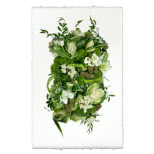 Load image into Gallery viewer, Green and White Collective Floral
