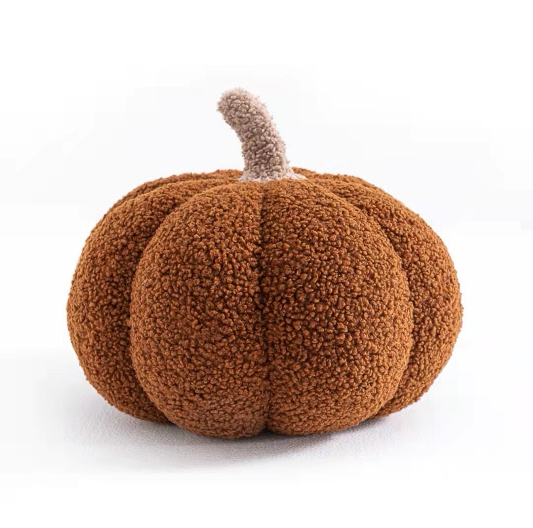 Plush Pumpkin Pillow