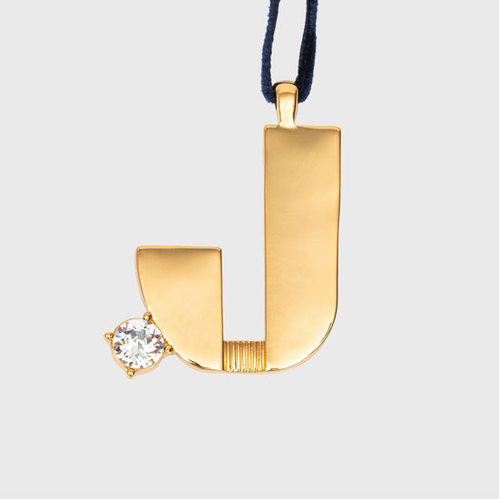 Monogram Hanging Ornament J