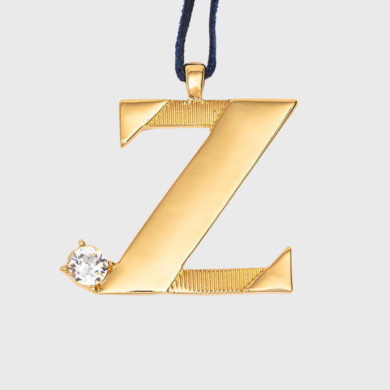 Monogram Hanging Ornament Z