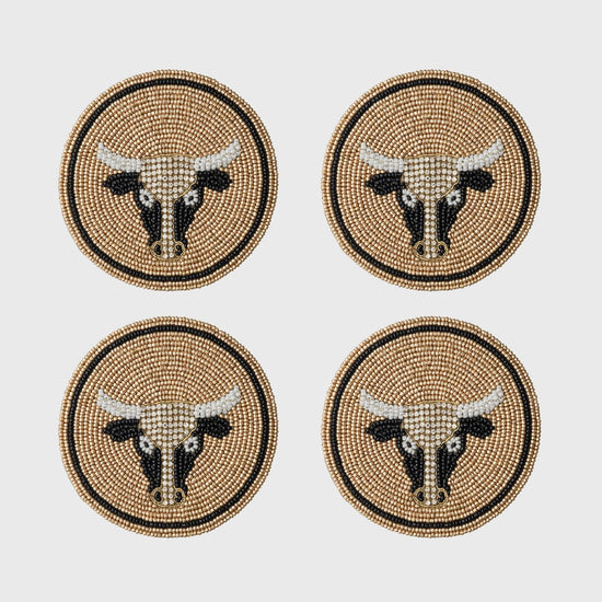 Taurus Coasters, Set of Four