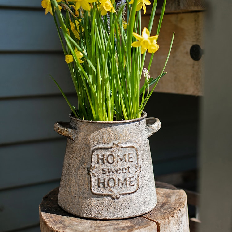 Restoration Sweet Home Flowerpot