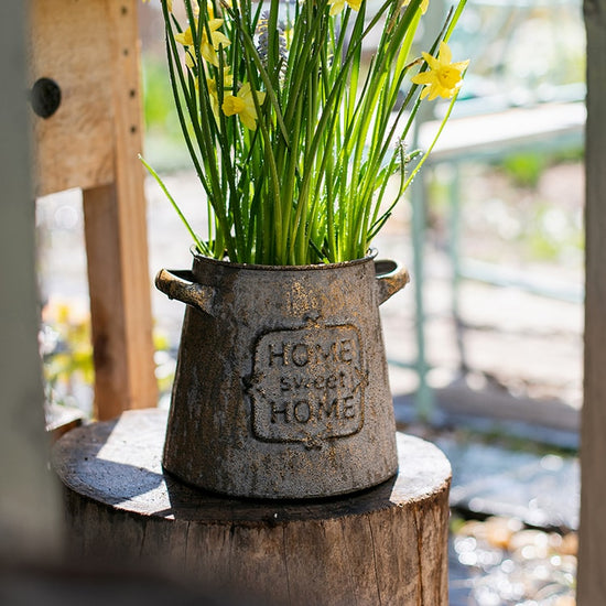 Restoration Sweet Home Flowerpot