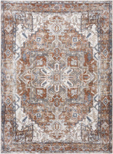 Load image into Gallery viewer, Rust Hera Washable Area Rug - Clearance
