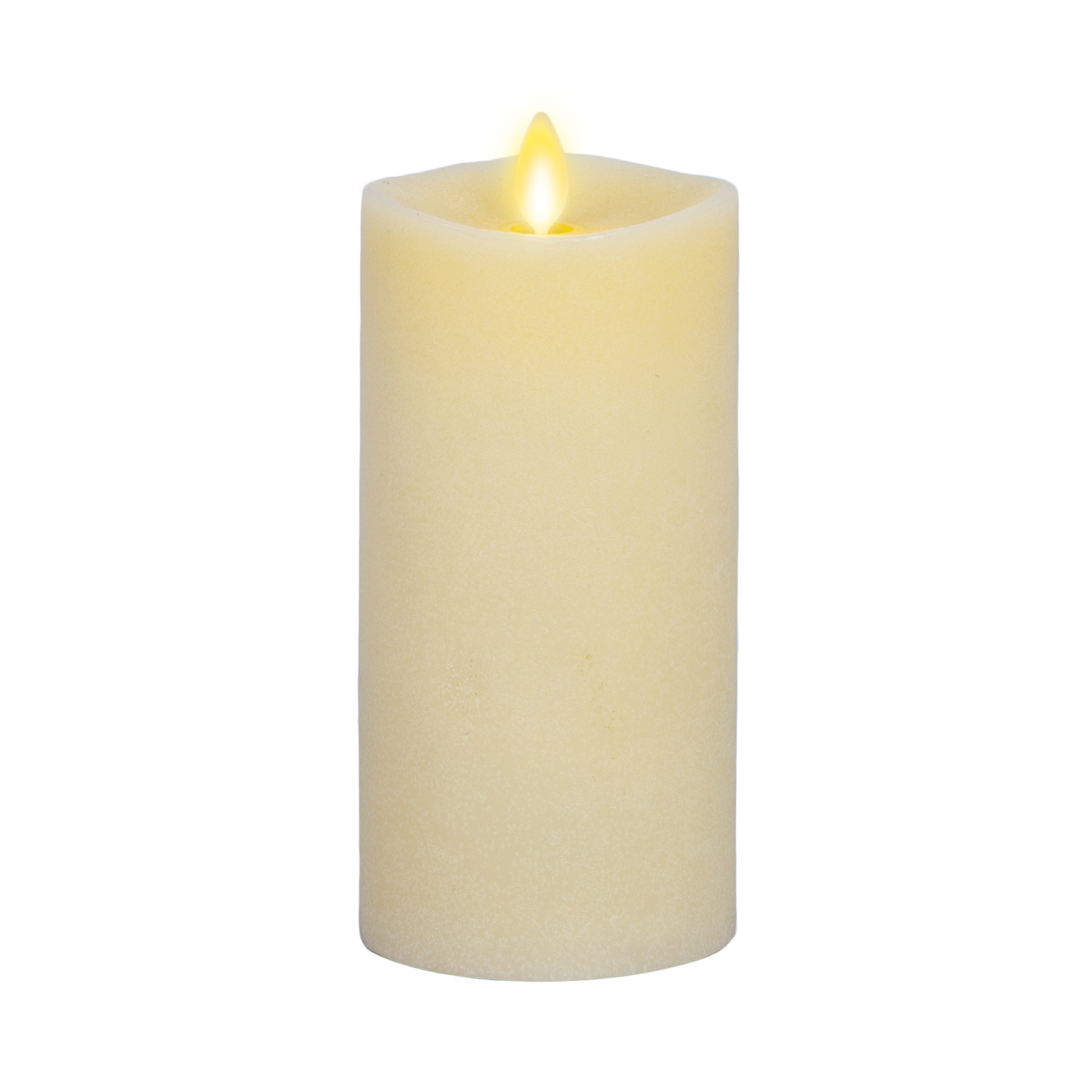 Chalky Ivory Flameless Candle Pillar