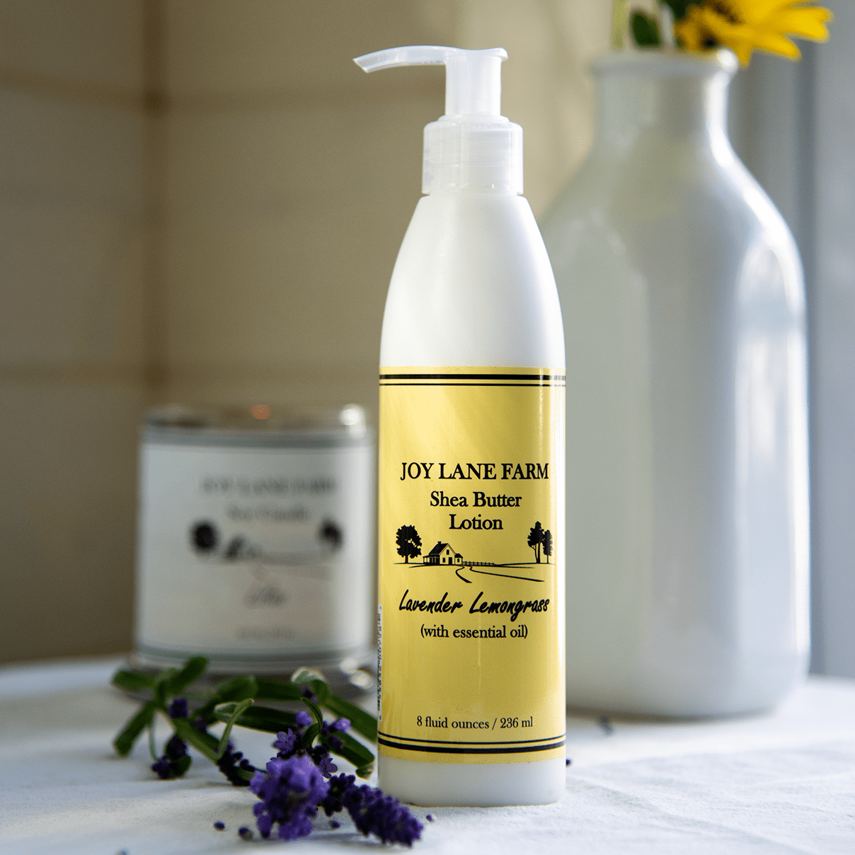 Lavender Lemongrass Shea Butter Lotion