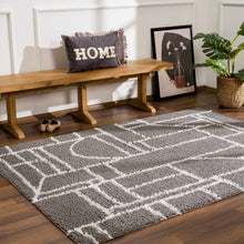 Load image into Gallery viewer, Andia Charcoal Area Rug
