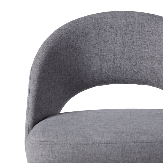 O Modern 2-Piece Minimalist Upholstered Bar Stool Set of 2
