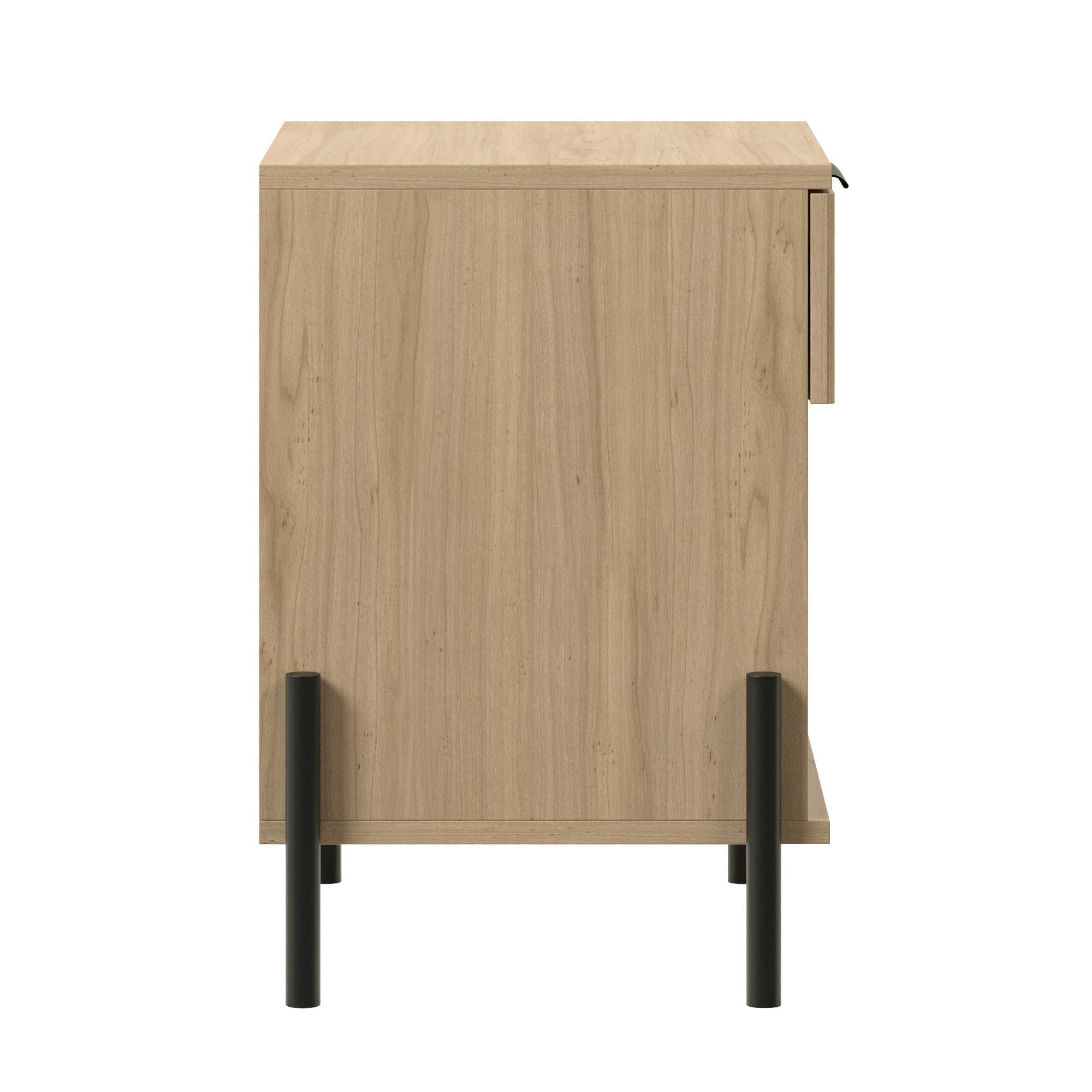 Paris Modern Scandinavian Reeded Nightstand