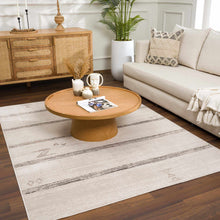 Load image into Gallery viewer, Deja Cream &amp; Charcoal Area Rug
