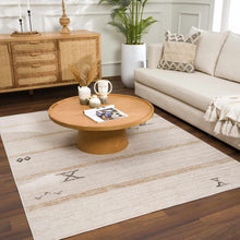 Load image into Gallery viewer, Deja Cream &amp; Gold Area Rug
