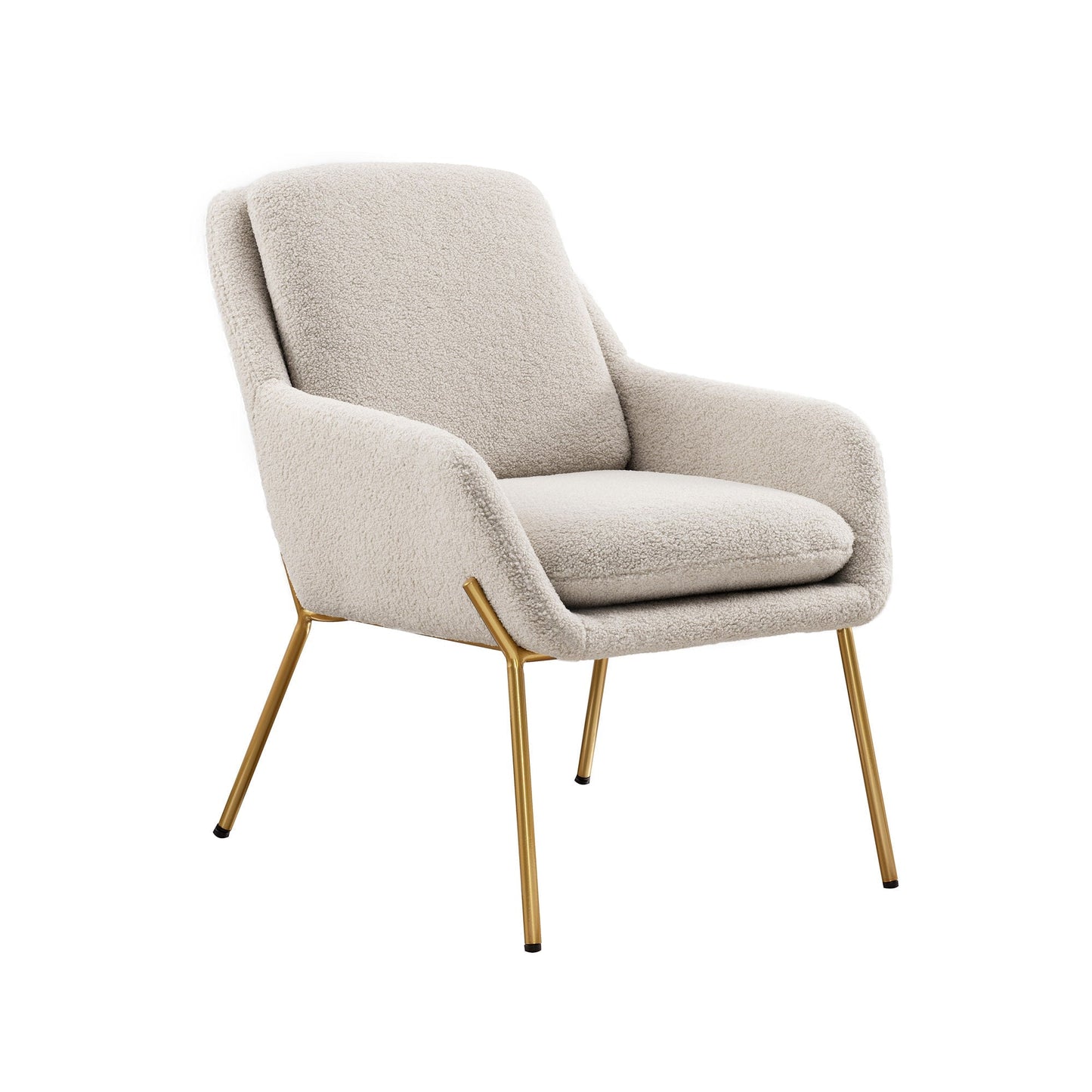 Ramsey Contemporary Upholstered Minimalist Accent Chair