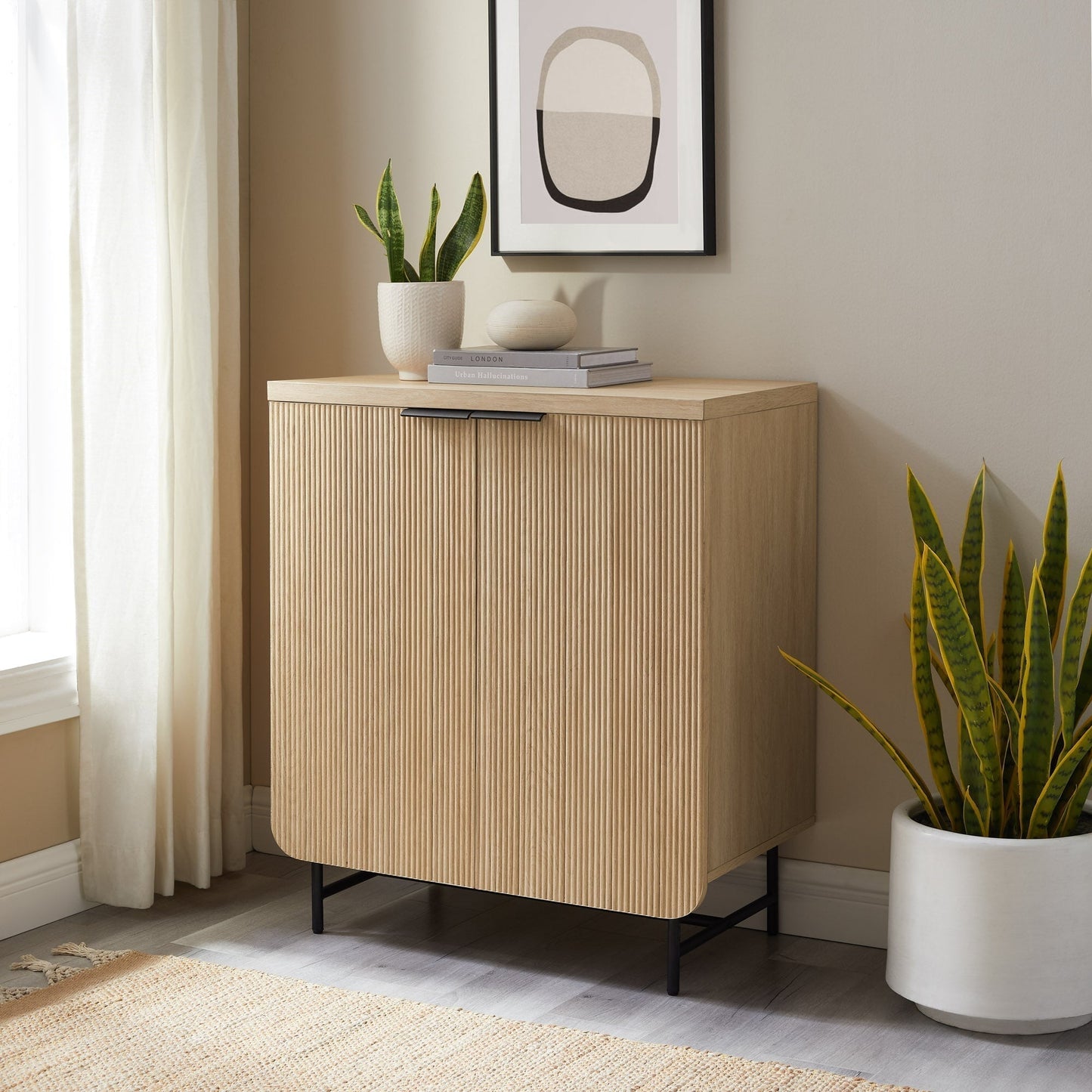 Reema Scandinavian Accent Cabinet