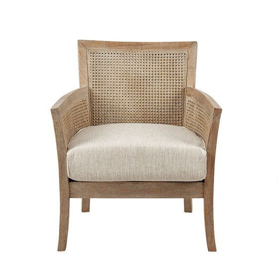 Diedra Accent Chair - Cream/Reclaimed Natural - Mac & Mabel