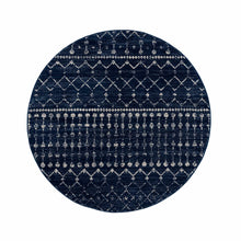 Load image into Gallery viewer, Tigrican Navy Area Rug
