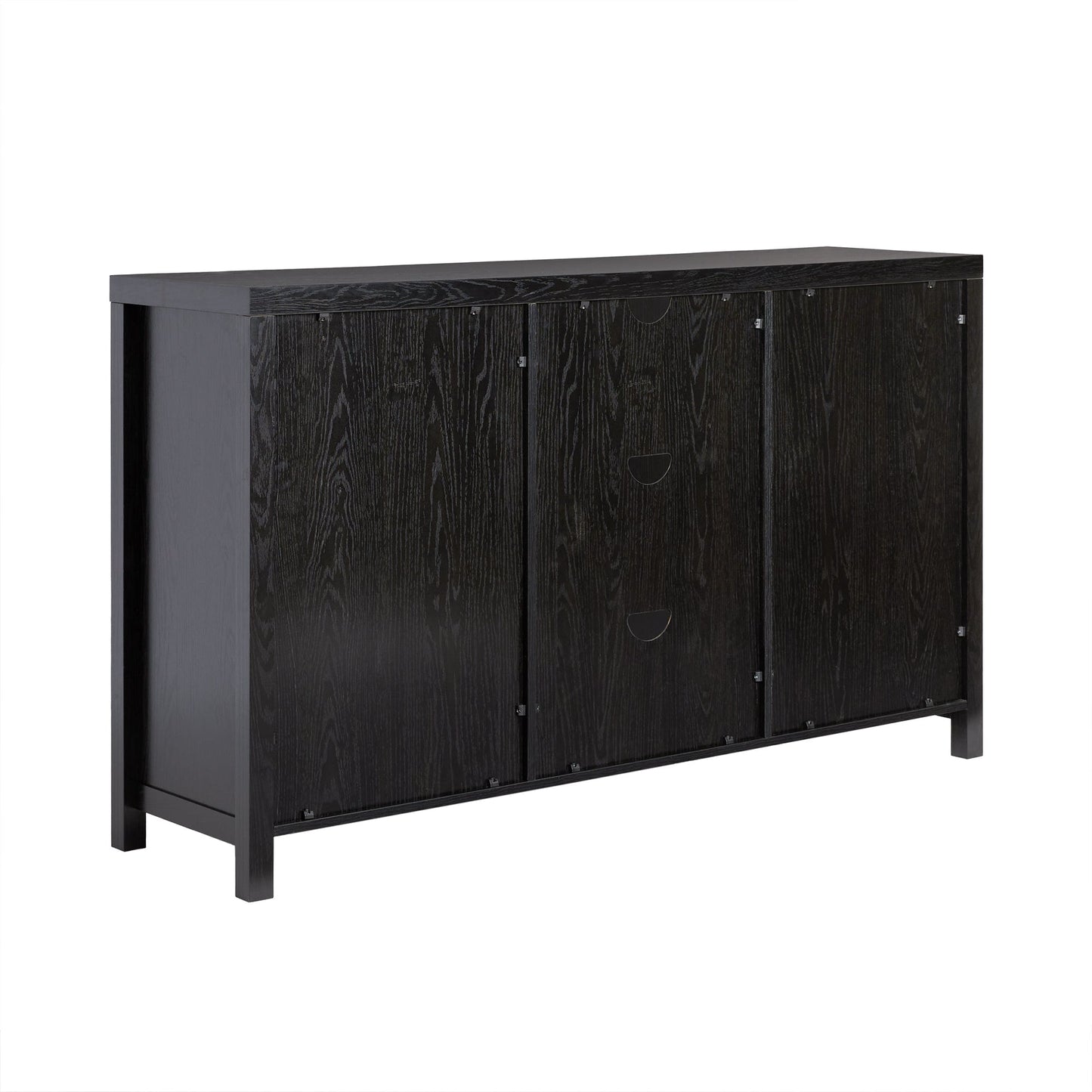 Sasha 58" 2 Door Sideboard with Arched Rattan Panels