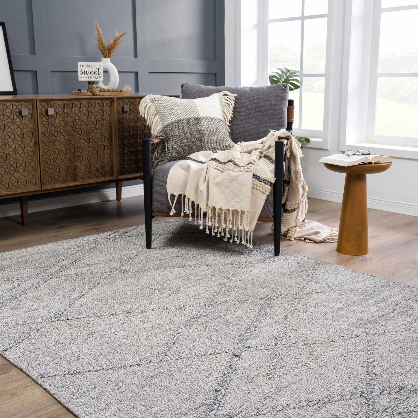 Baqer Taupe & Gray Area Rug