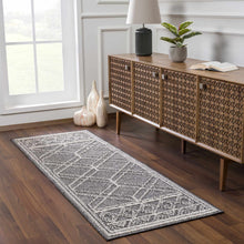 Load image into Gallery viewer, Diah Black &amp; Bone Area Rug
