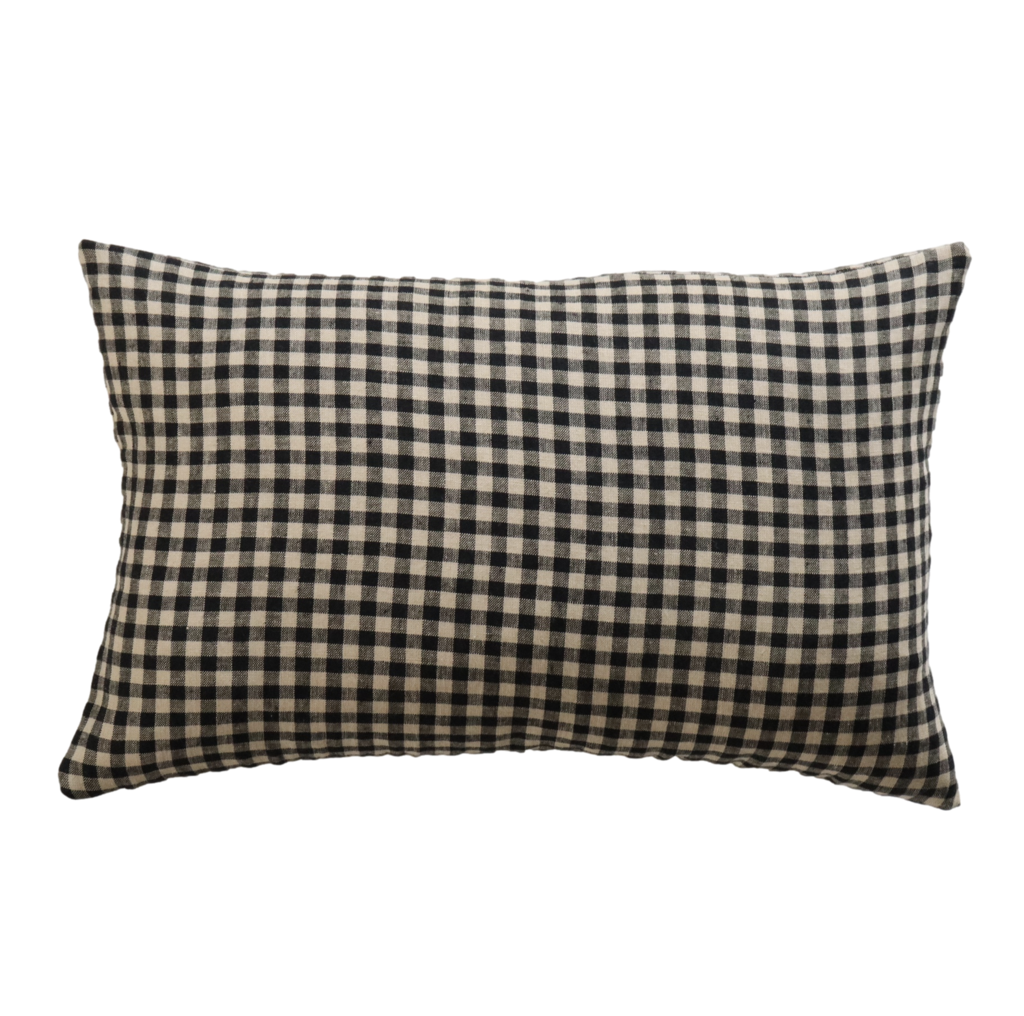 Jett Gingham Pillow Cover