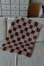 Load image into Gallery viewer, Plaid Checkered Tufted Plush Bath Mat
