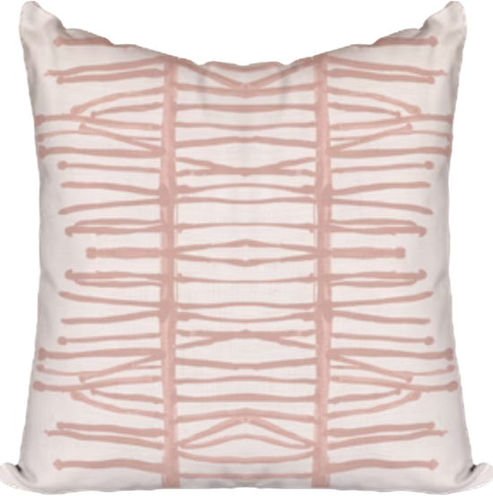 Windy O'Connor Artifact Pillow in Blush