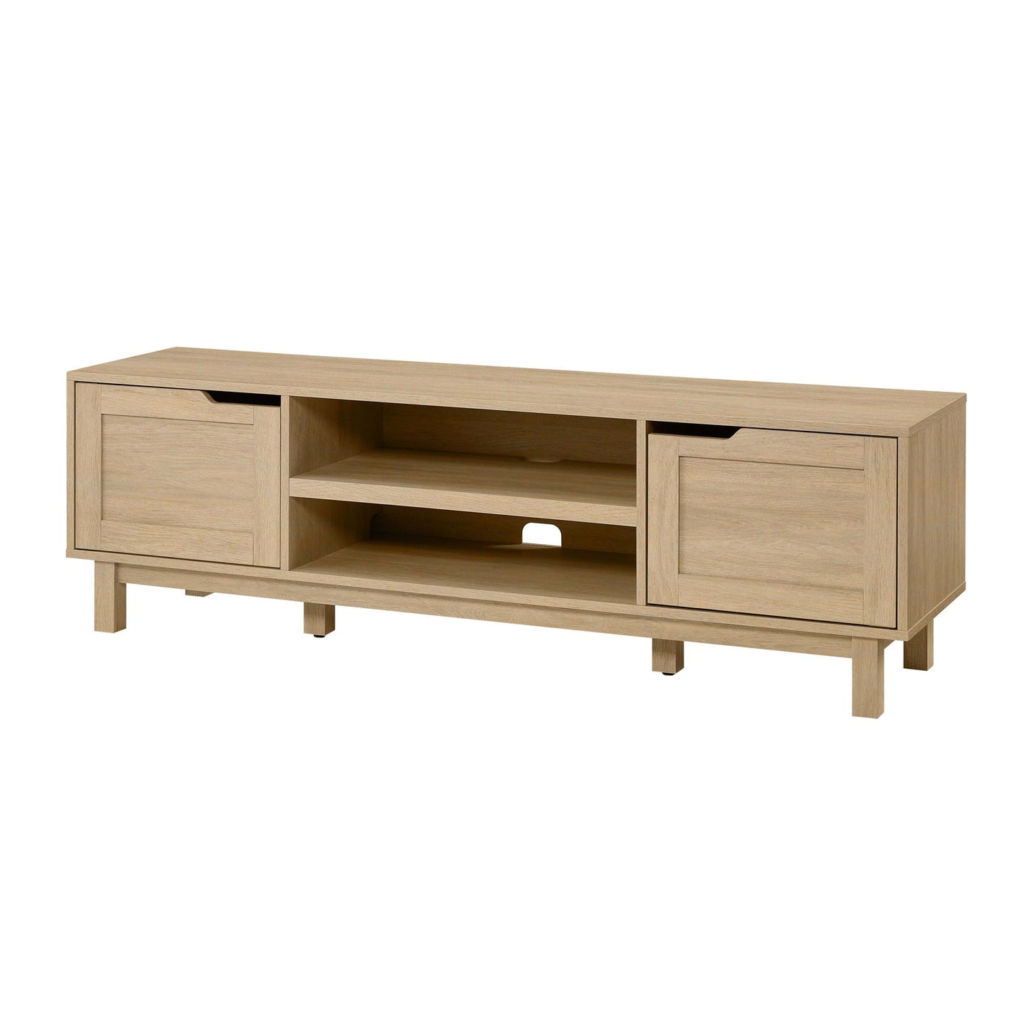 Tromso Modern 2-Door TV Stand for TVs up to 65”