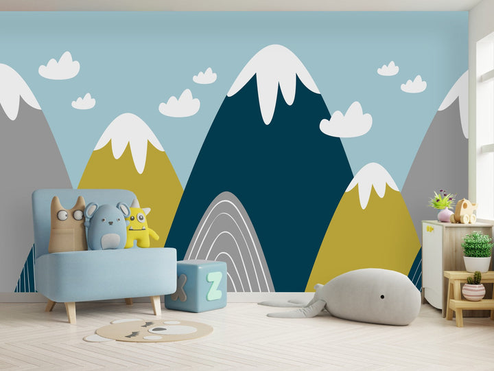 Mountains Wallpaper for Nursery