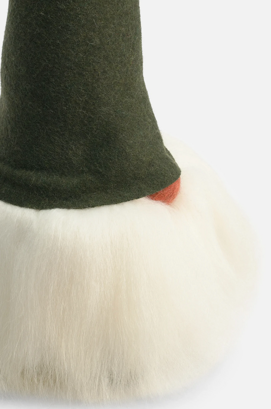 Tomte Gnome - Verner with Felt Cap (Green)