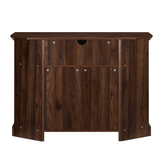 Columbus 44" Grooved Door Corner TV Stand