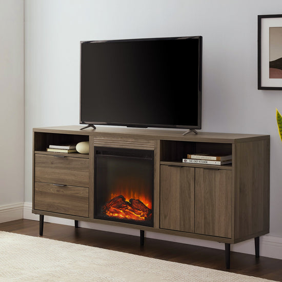 Roth Fireplace Console