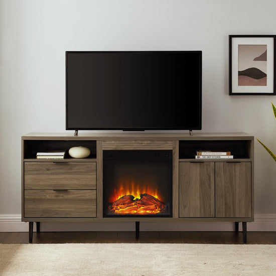 Roth Fireplace Console