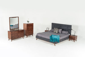 Modrest Addison Mid-Century Modern Walnut Dresser