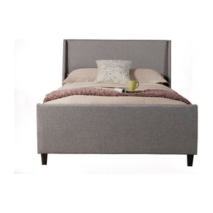 Amber Bed, Grey Linen