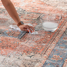 Load image into Gallery viewer, Rosman Distressed Washable Rug
