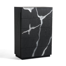 Load image into Gallery viewer, Modrest Aspen - Modern Matte Brown Ash &amp; Silver Chest
