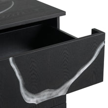 Load image into Gallery viewer, Modrest Aspen - Modern Matte Brown Ash &amp; Silver Chest
